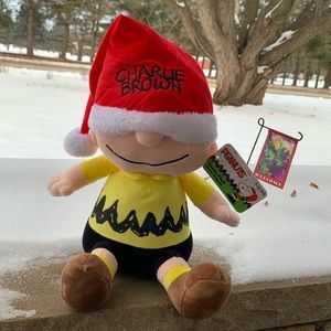 Christmas Charlie Brown plush